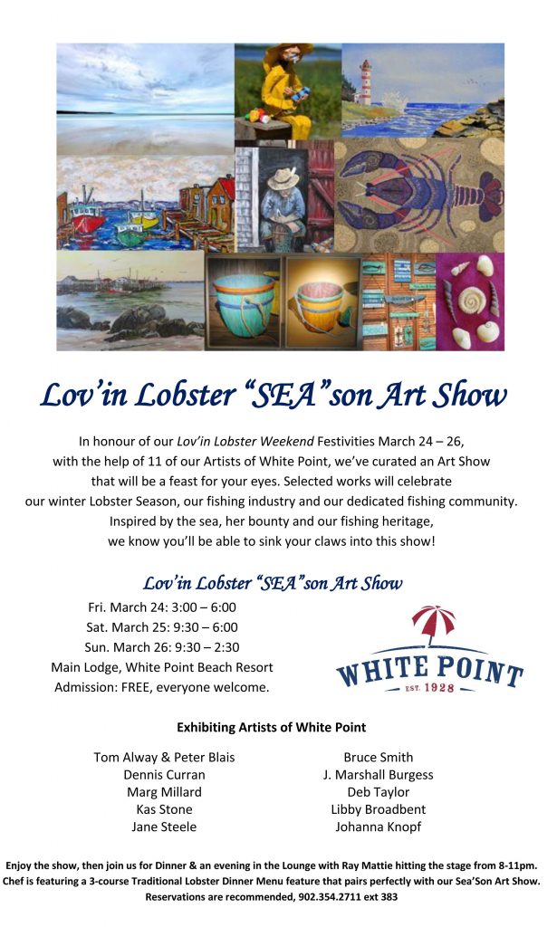 20170324-26 Lovin Lobster Art Show, White Point