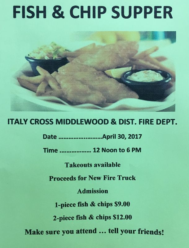 20170430 Fish & Chips Supper, Italy Cross