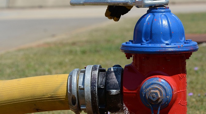 FoxCreek Community has its own Fire Hydrant